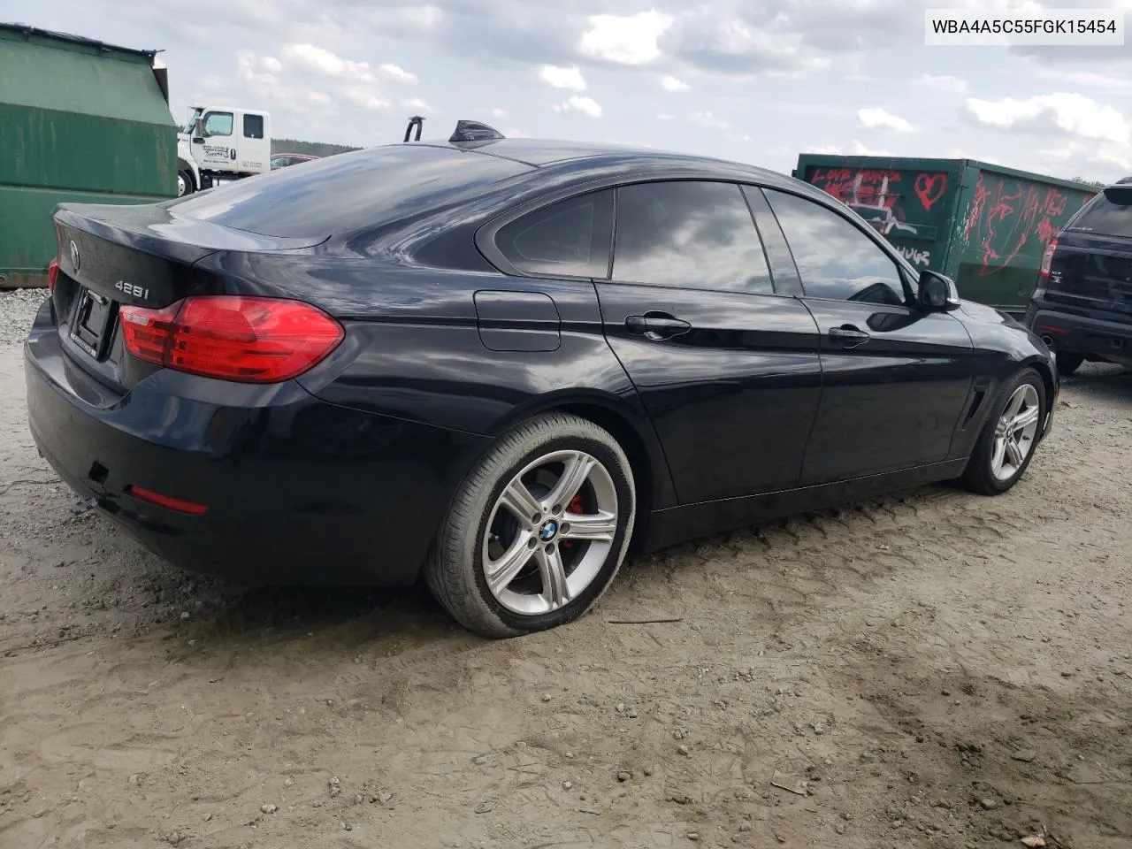 WBA4A5C55FGK15454 2015 BMW 428 I Gran Coupe