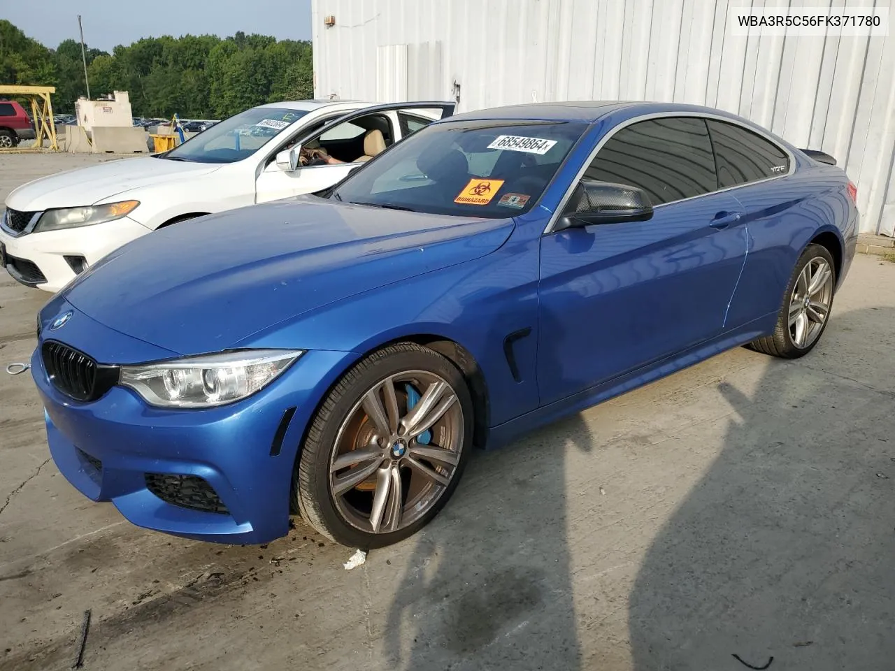 WBA3R5C56FK371780 2015 BMW 435 Xi