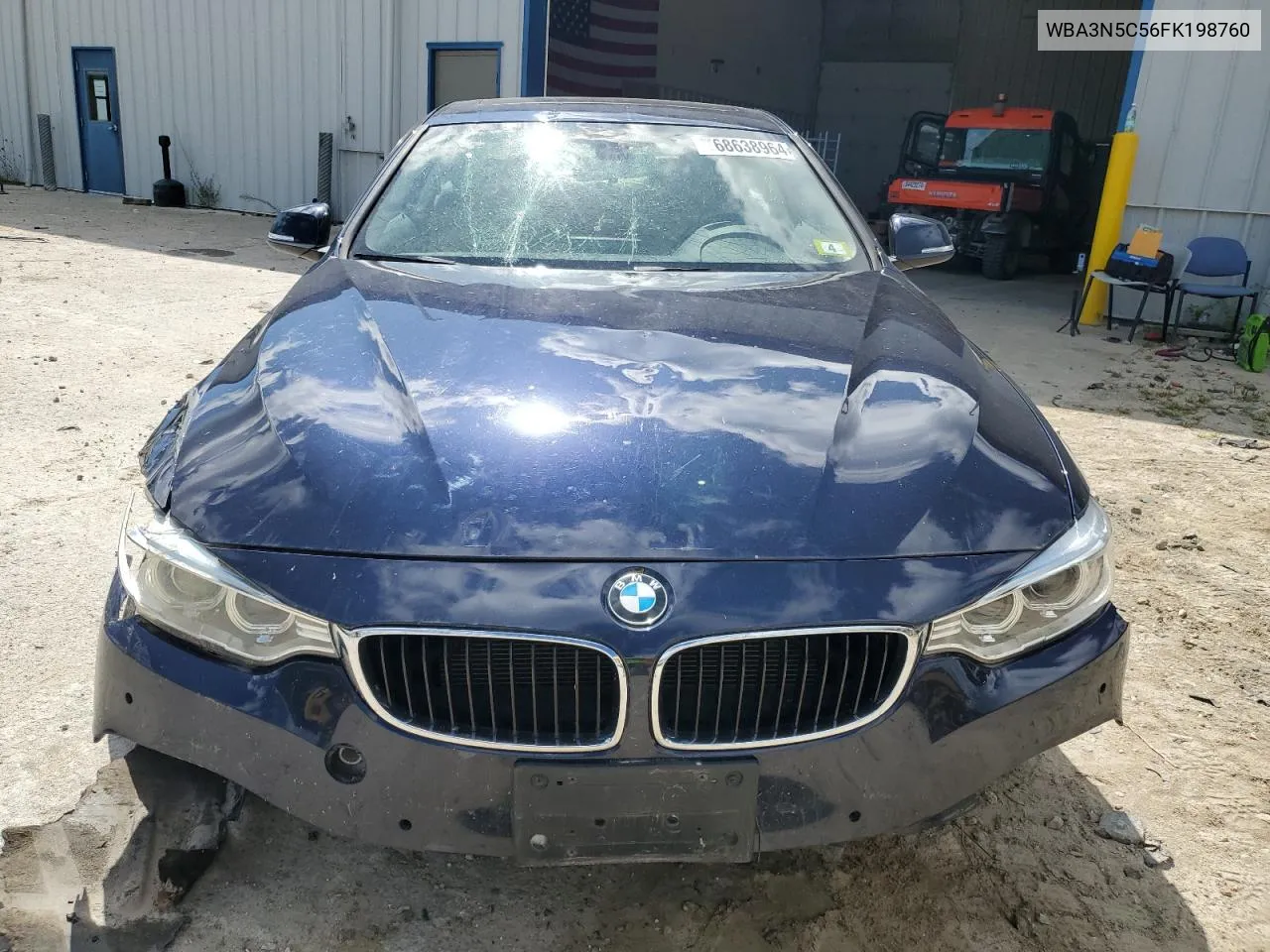 2015 BMW 428 Xi VIN: WBA3N5C56FK198760 Lot: 68638964