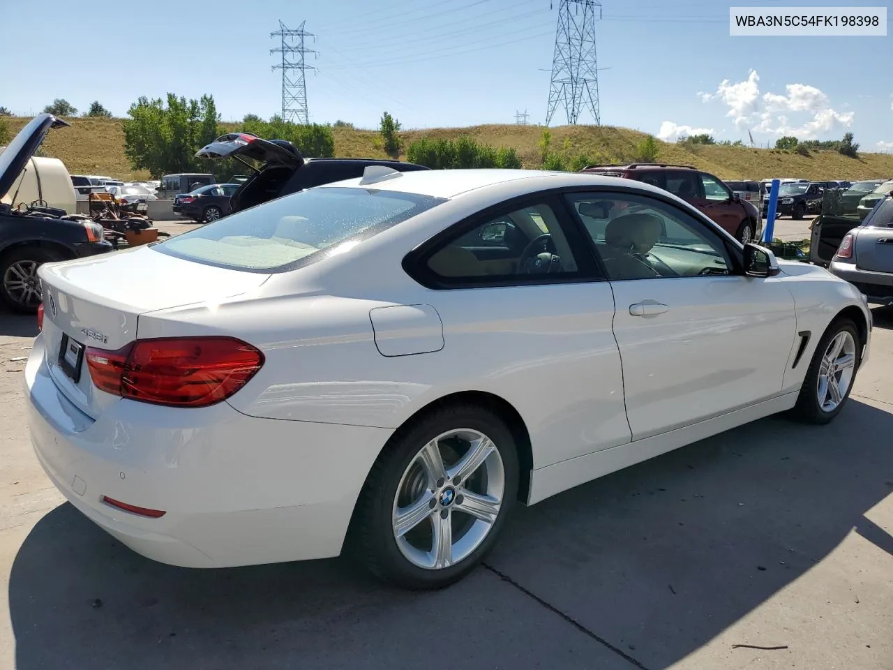 2015 BMW 428 Xi VIN: WBA3N5C54FK198398 Lot: 68750234