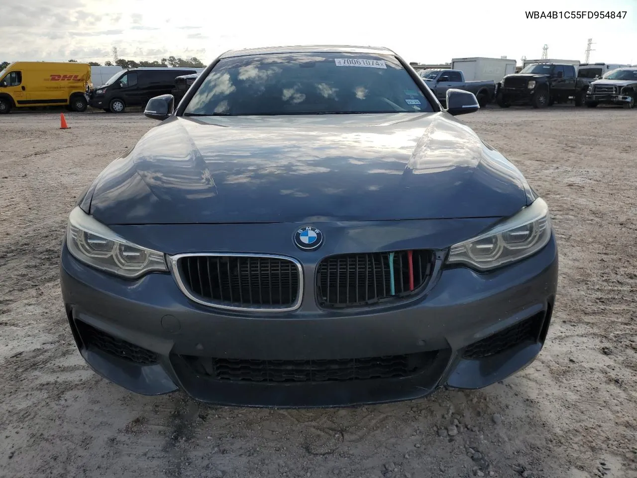 2015 BMW 435 I Gran Coupe VIN: WBA4B1C55FD954847 Lot: 70061074