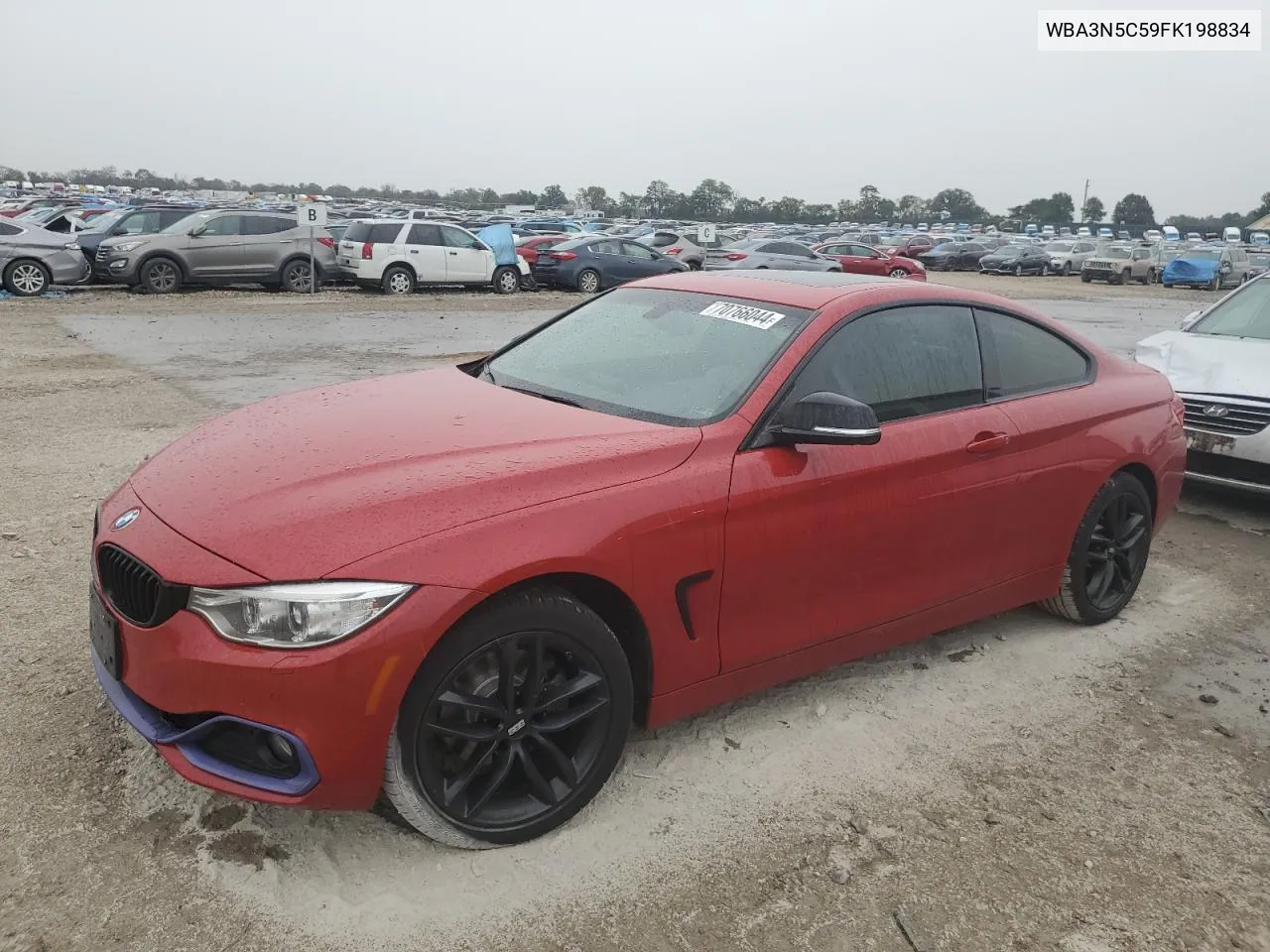 2015 BMW 428 Xi VIN: WBA3N5C59FK198834 Lot: 70766044