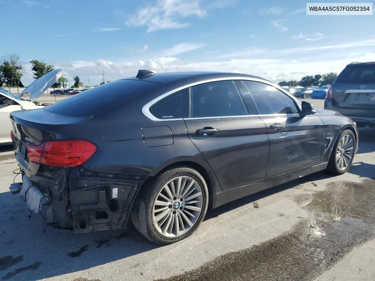 2015 BMW 428 I Gran Coupe VIN: WBA4A5C57FG052354 Lot: 70795854