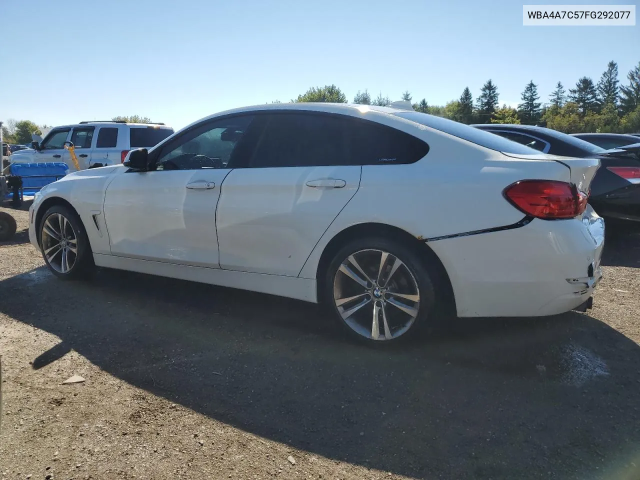 2015 BMW 428 Xi Gran Coupe VIN: WBA4A7C57FG292077 Lot: 70813124