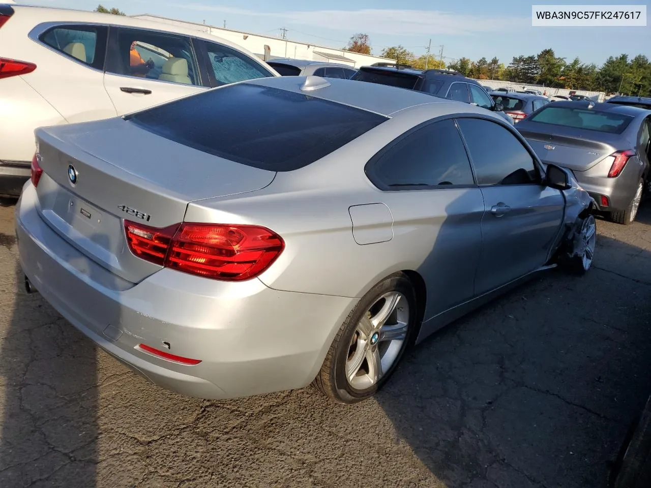 2015 BMW 428 Xi VIN: WBA3N9C57FK247617 Lot: 70832064