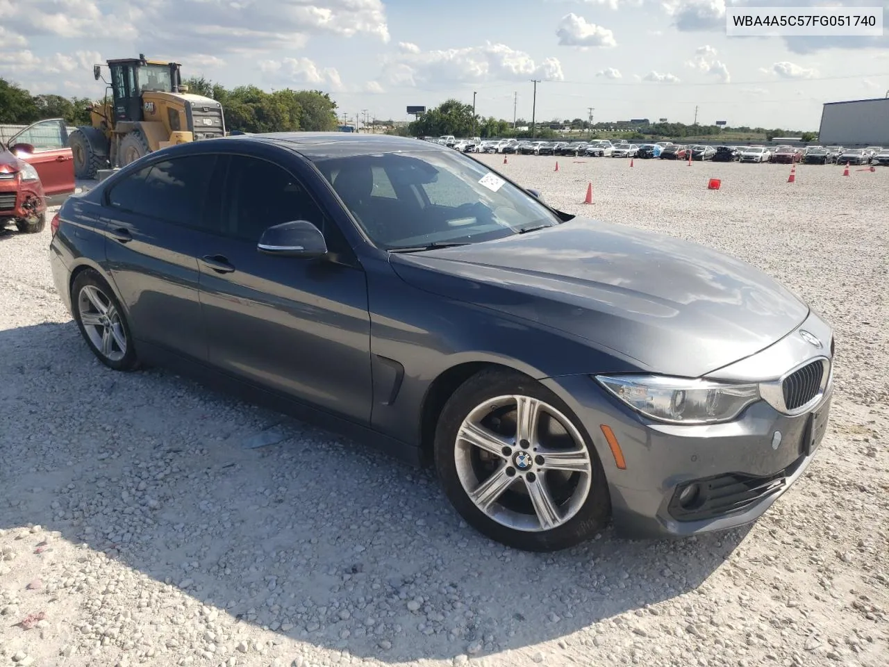 2015 BMW 428 I Gran Coupe VIN: WBA4A5C57FG051740 Lot: 71418614