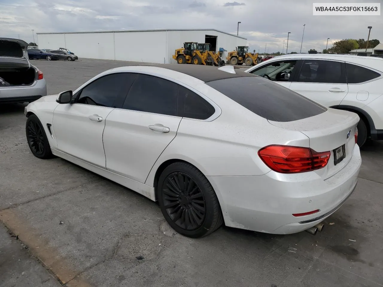 2015 BMW 428 I Gran Coupe VIN: WBA4A5C53FGK15663 Lot: 71501514