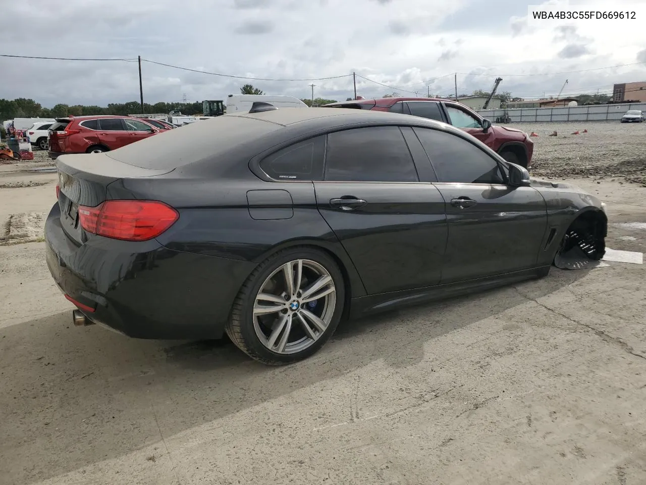 2015 BMW 435 Xi Gran Coupe VIN: WBA4B3C55FD669612 Lot: 71537464