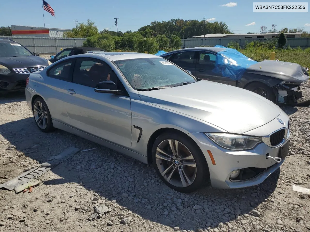 2015 BMW 428 I VIN: WBA3N7C53FK222556 Lot: 72652914