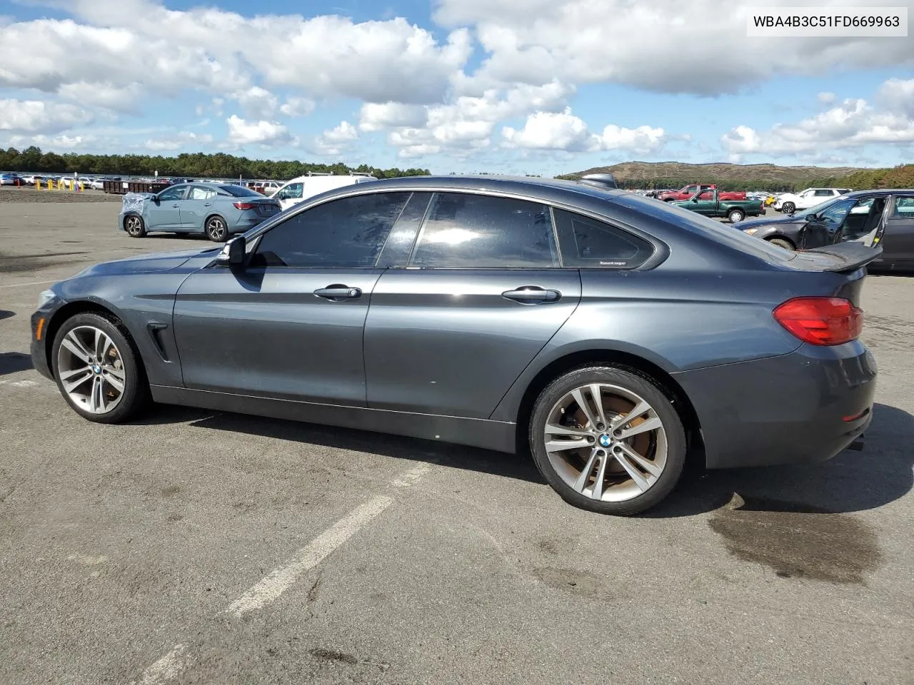 2015 BMW 435 Xi Gran Coupe VIN: WBA4B3C51FD669963 Lot: 72719344