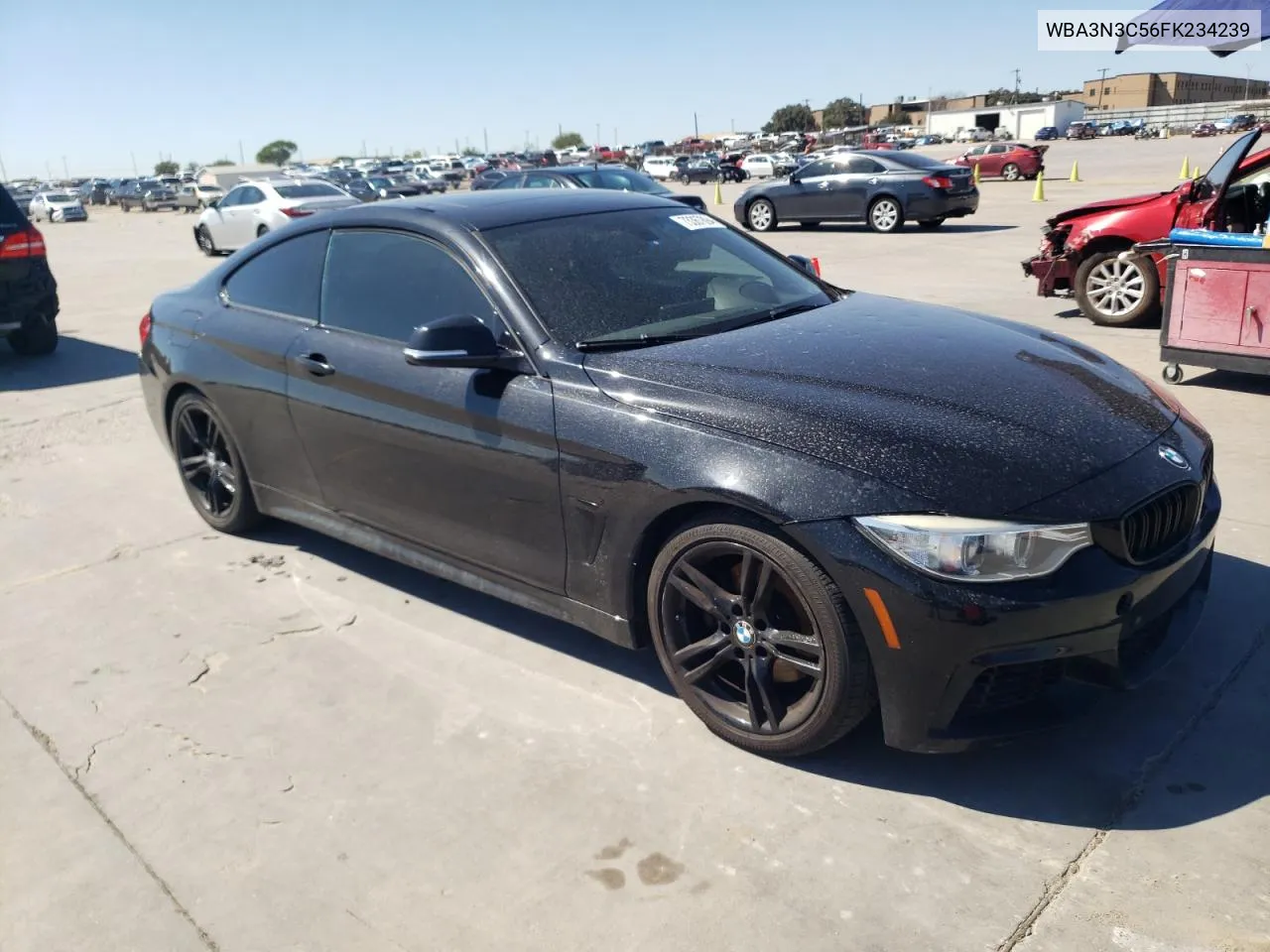 2015 BMW 428 I VIN: WBA3N3C56FK234239 Lot: 73367894