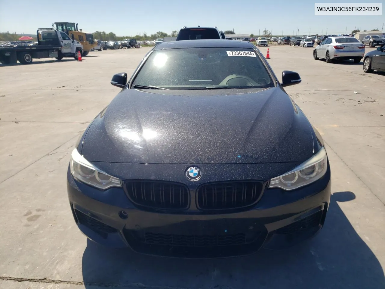 2015 BMW 428 I VIN: WBA3N3C56FK234239 Lot: 73367894