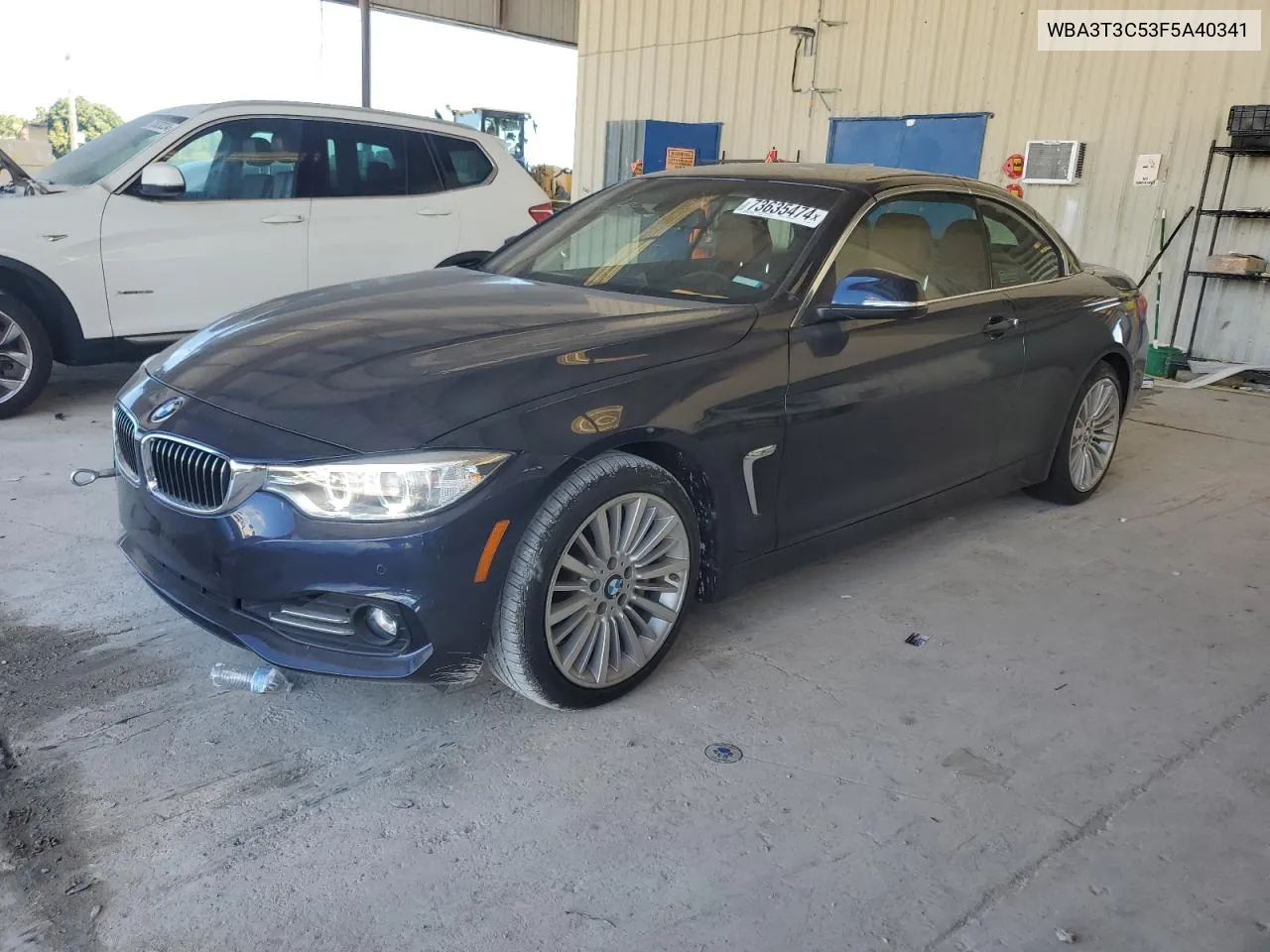 2015 BMW 435 I VIN: WBA3T3C53F5A40341 Lot: 73635474