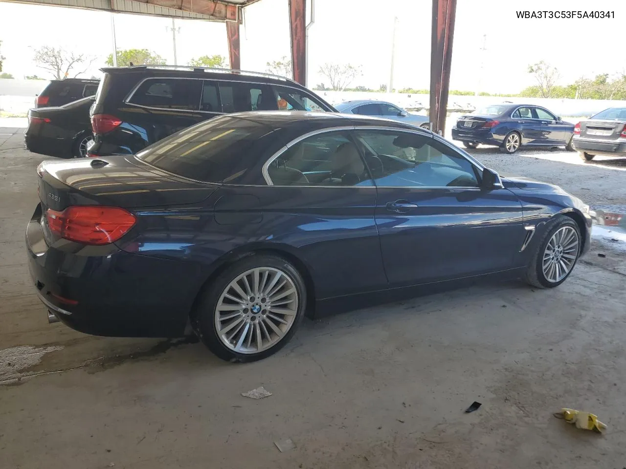 2015 BMW 435 I VIN: WBA3T3C53F5A40341 Lot: 73635474