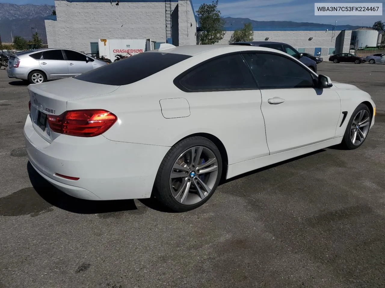 2015 BMW 428 I VIN: WBA3N7C53FK224467 Lot: 73707944