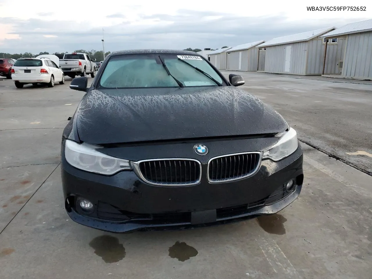 2015 BMW 428 I VIN: WBA3V5C59FP752652 Lot: 73849784