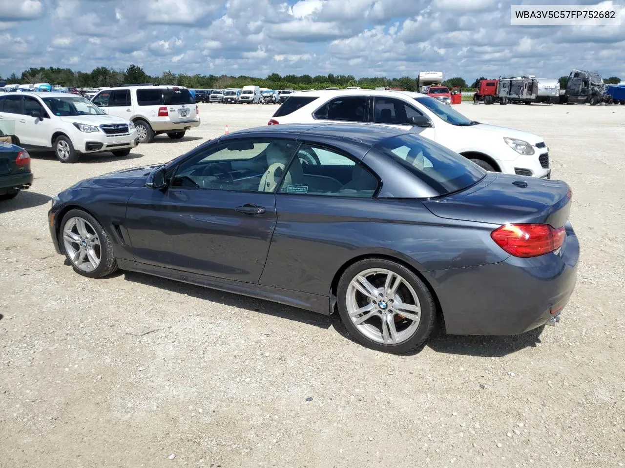 2015 BMW 428 I VIN: WBA3V5C57FP752682 Lot: 73889204