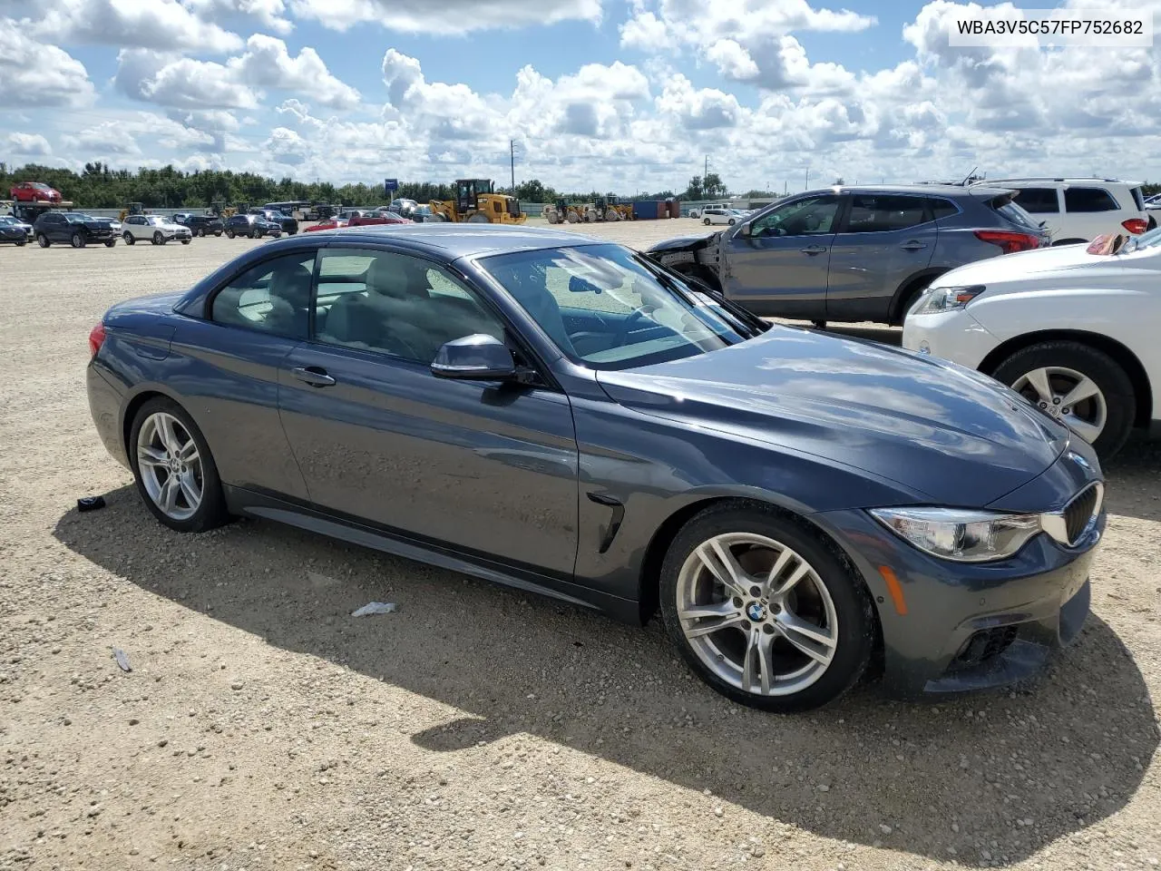 2015 BMW 428 I VIN: WBA3V5C57FP752682 Lot: 73889204