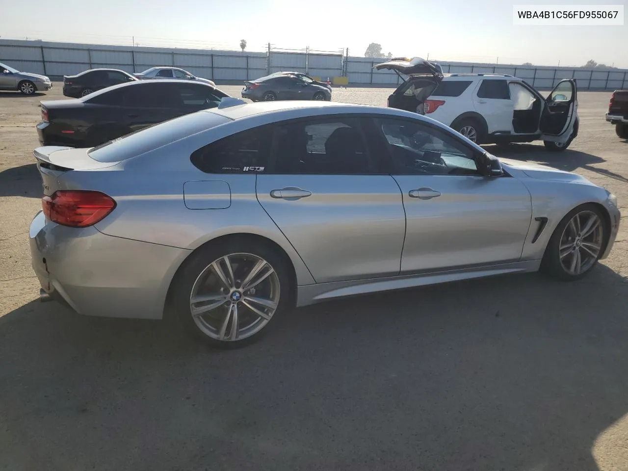 2015 BMW 435 I Gran Coupe VIN: WBA4B1C56FD955067 Lot: 73974474