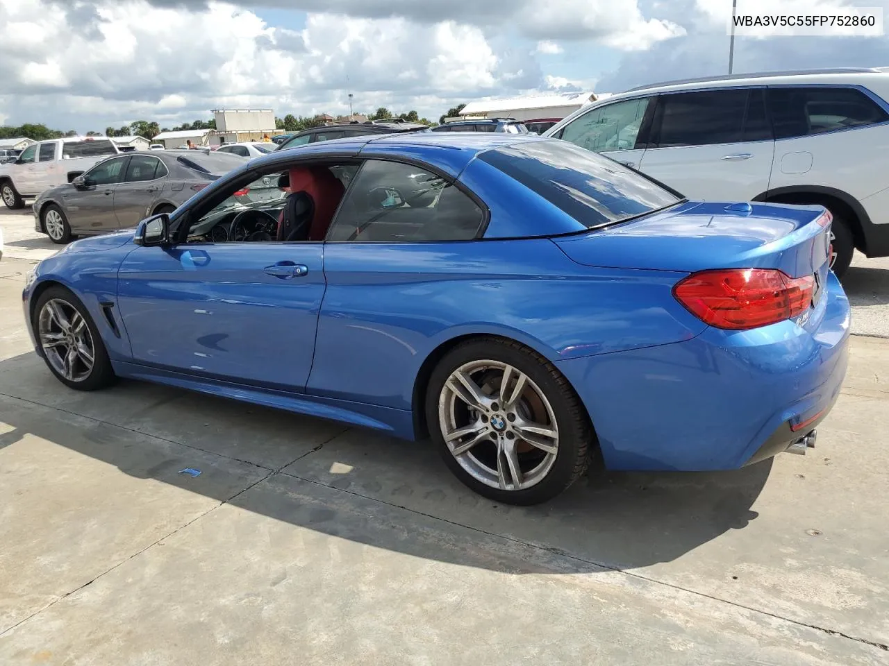 2015 BMW 428 I VIN: WBA3V5C55FP752860 Lot: 73997904