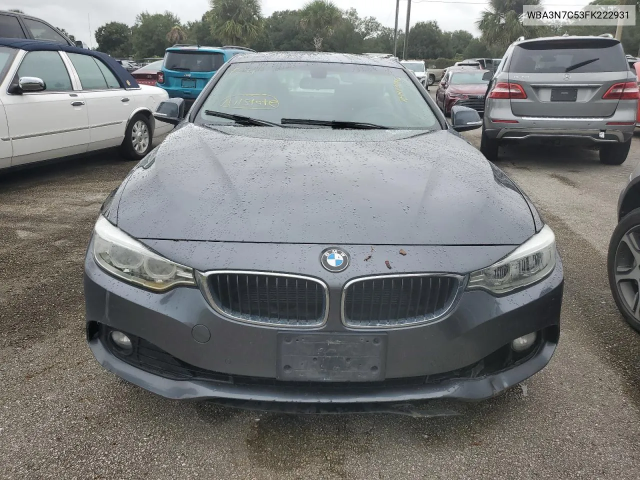 2015 BMW 428 I VIN: WBA3N7C53FK222931 Lot: 74448344