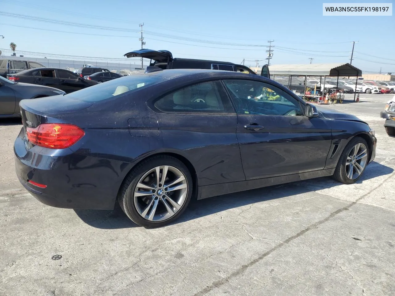 2015 BMW 428 Xi VIN: WBA3N5C55FK198197 Lot: 74719894