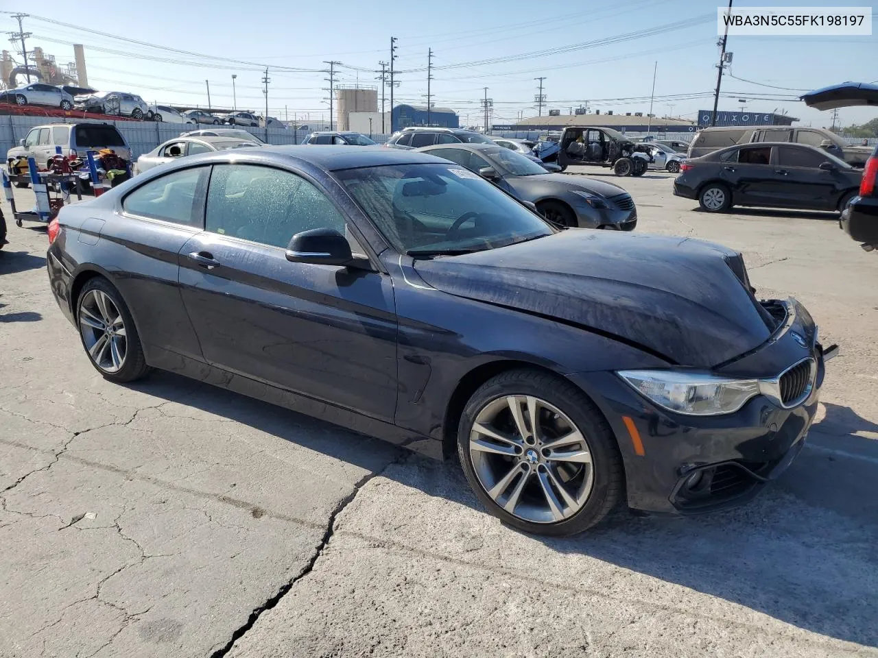 2015 BMW 428 Xi VIN: WBA3N5C55FK198197 Lot: 74719894