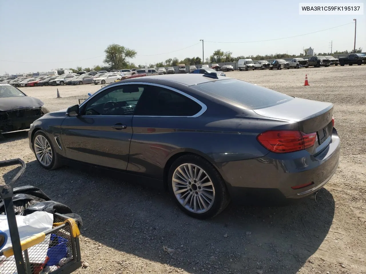 2015 BMW 435 I VIN: WBA3R1C59FK195137 Lot: 74827214