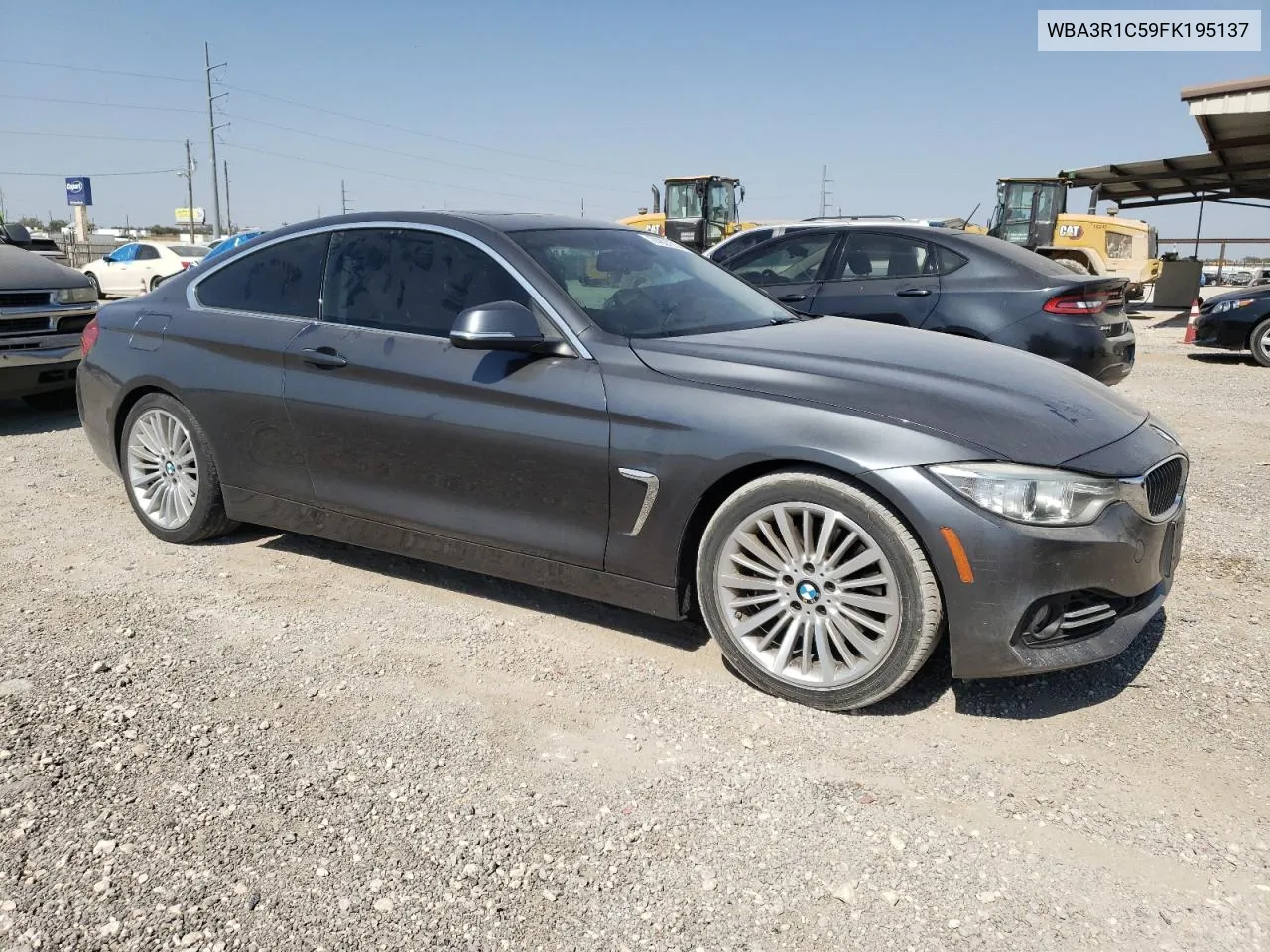 2015 BMW 435 I VIN: WBA3R1C59FK195137 Lot: 74827214