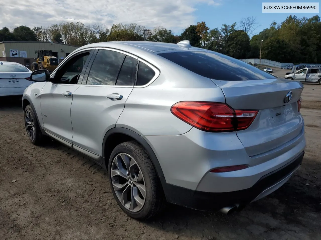 2015 BMW X4 xDrive28I VIN: 5UXXW3C56F0M86990 Lot: 75108194