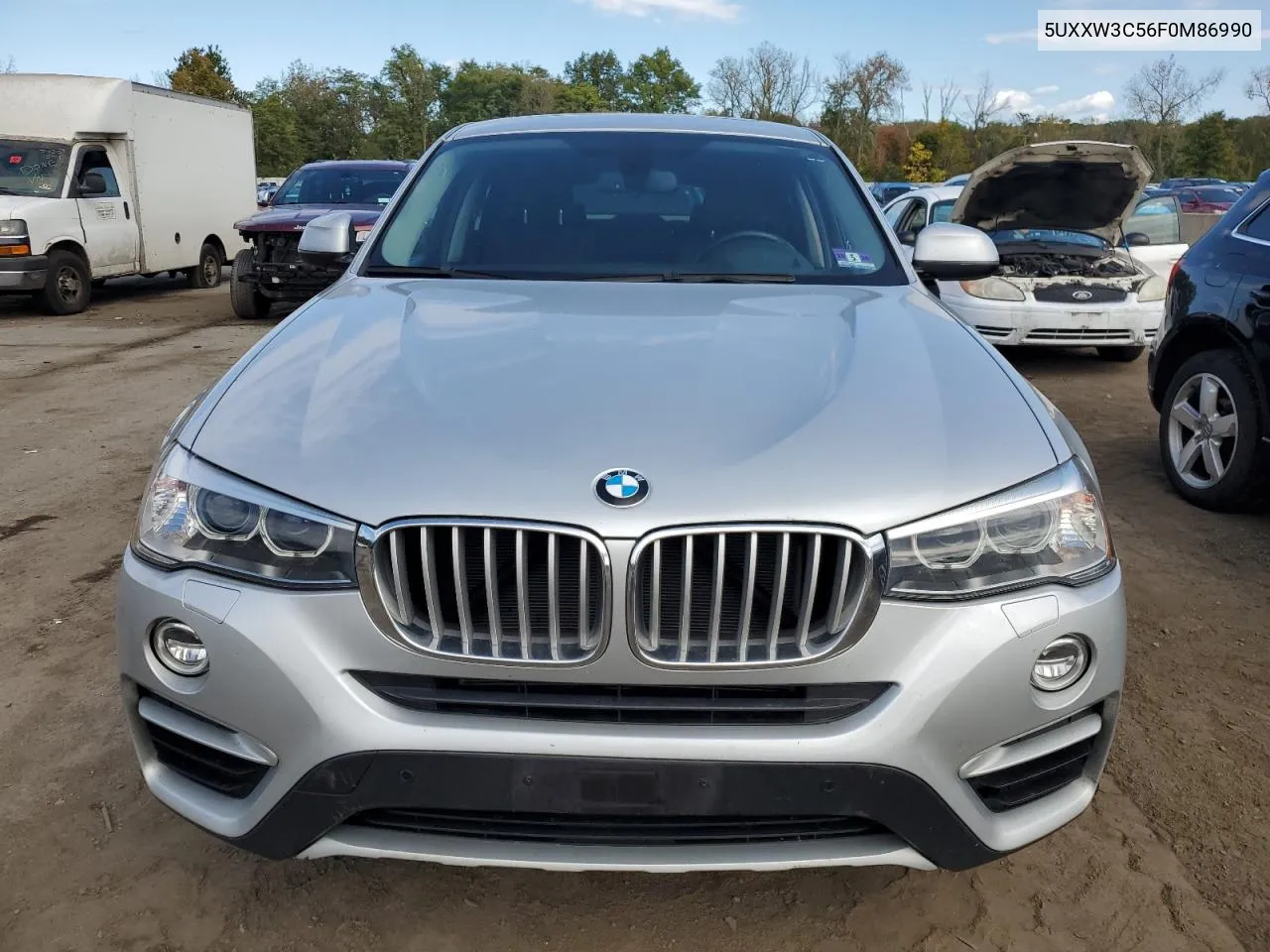 2015 BMW X4 xDrive28I VIN: 5UXXW3C56F0M86990 Lot: 75108194