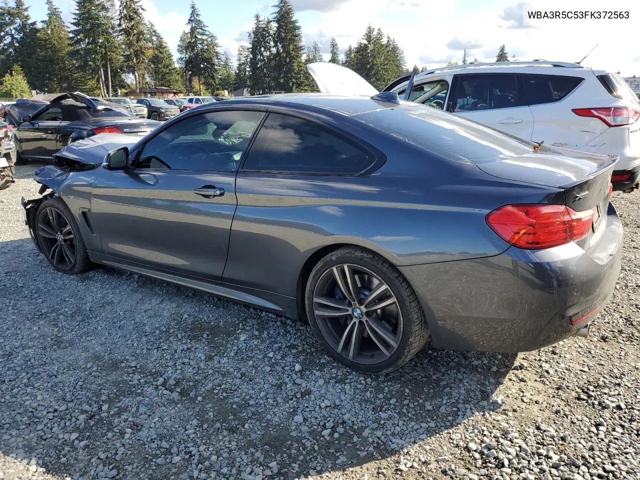 2015 BMW 435 Xi VIN: WBA3R5C53FK372563 Lot: 75136674