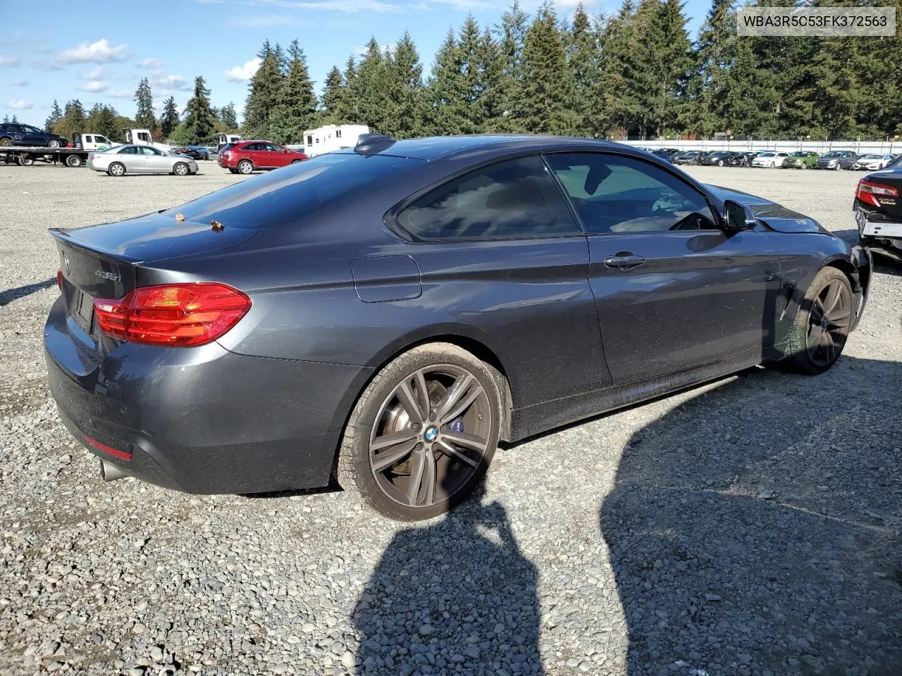 2015 BMW 435 Xi VIN: WBA3R5C53FK372563 Lot: 75136674