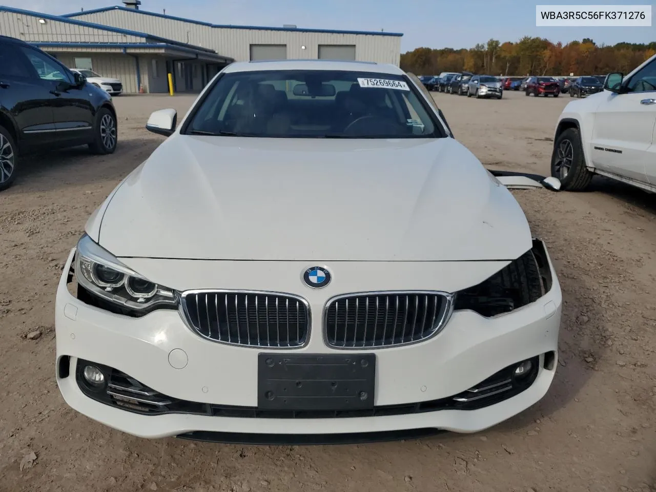 2015 BMW 435 Xi VIN: WBA3R5C56FK371276 Lot: 75269664