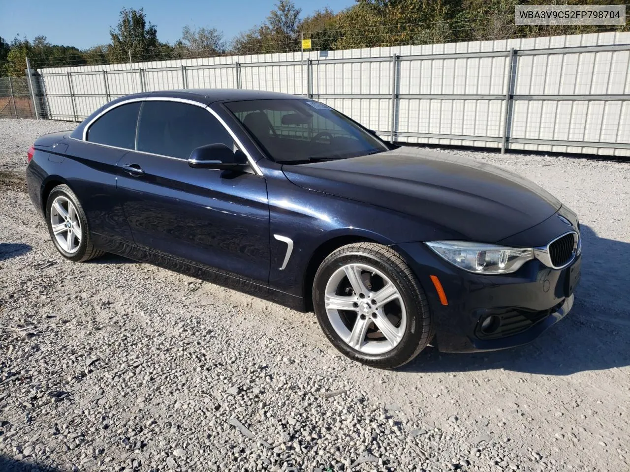 2015 BMW 428 Xi VIN: WBA3V9C52FP798704 Lot: 76052364