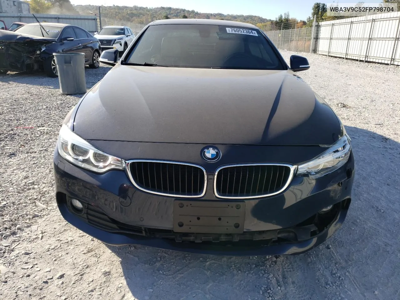 2015 BMW 428 Xi VIN: WBA3V9C52FP798704 Lot: 76052364