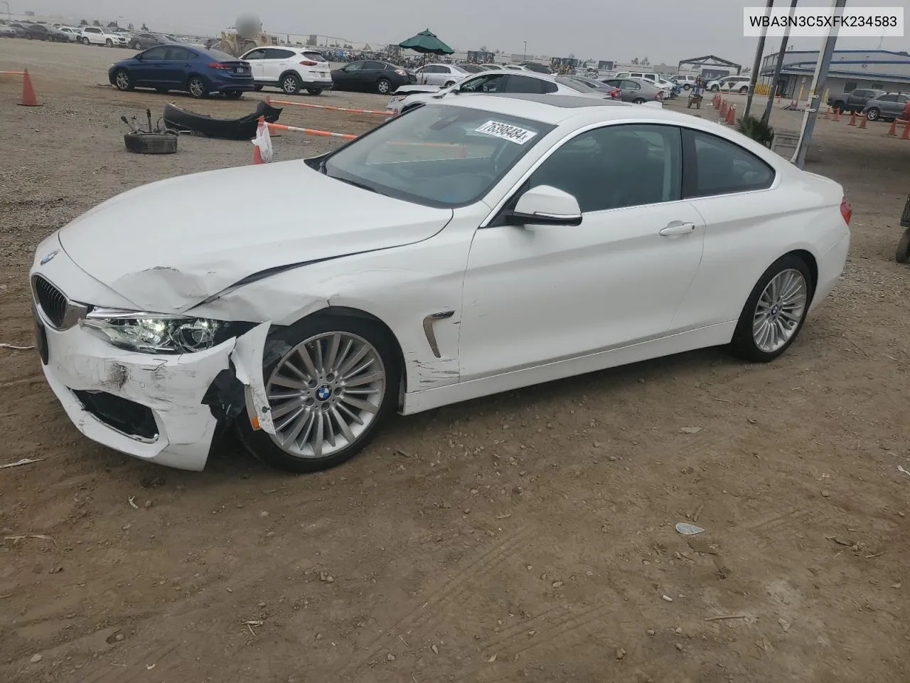 WBA3N3C5XFK234583 2015 BMW 428 I