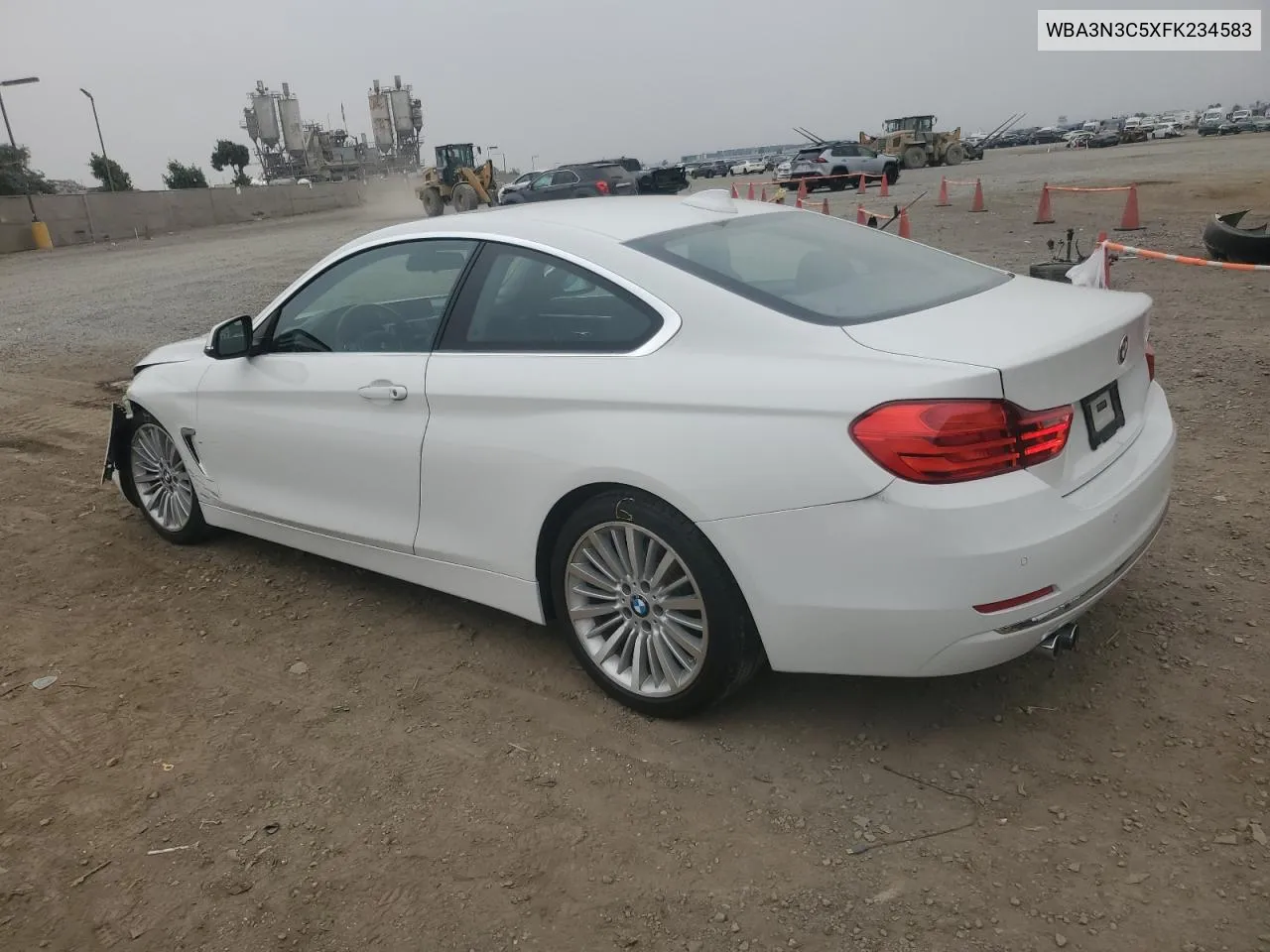 2015 BMW 428 I VIN: WBA3N3C5XFK234583 Lot: 76398484