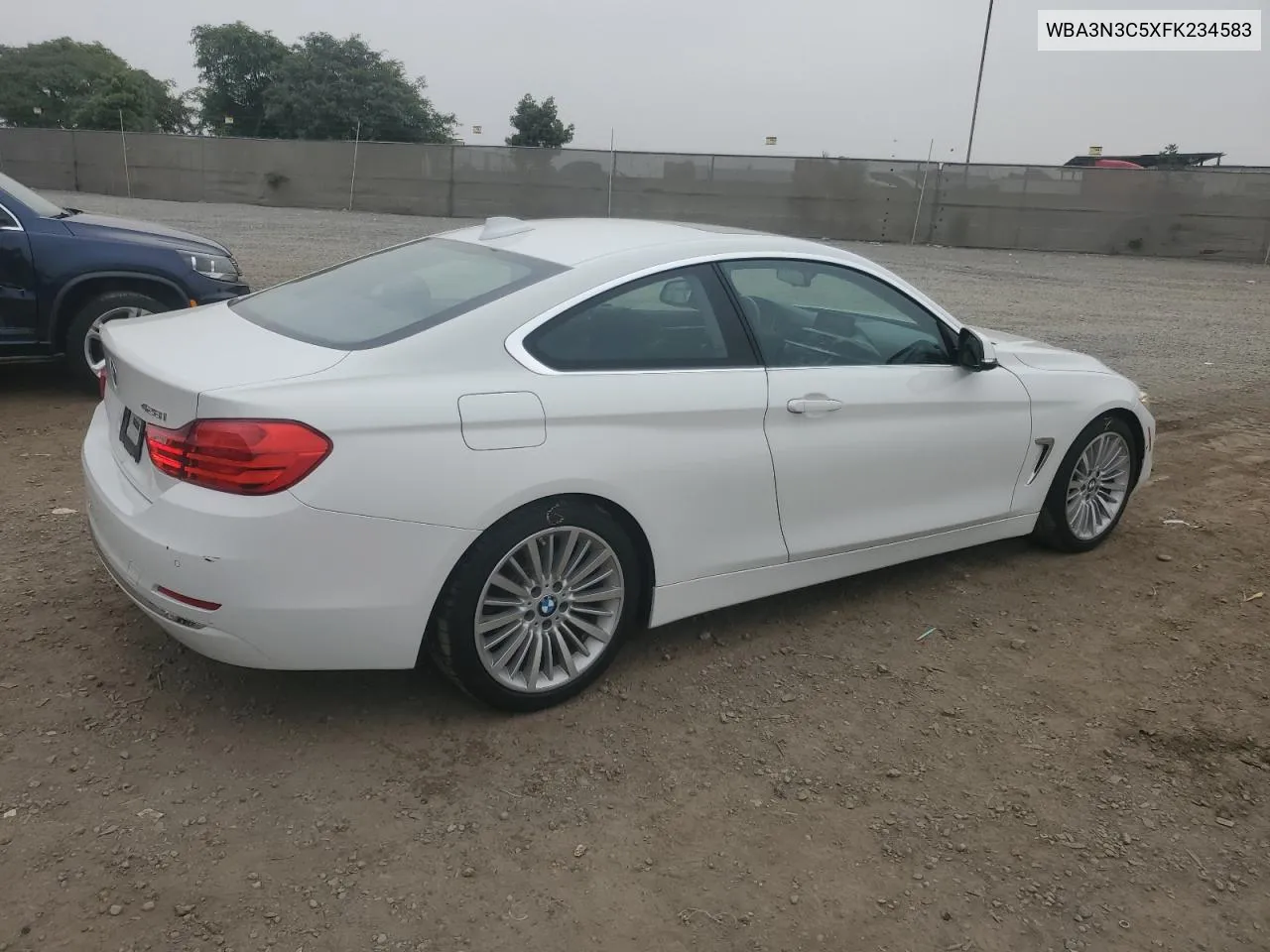 2015 BMW 428 I VIN: WBA3N3C5XFK234583 Lot: 76398484