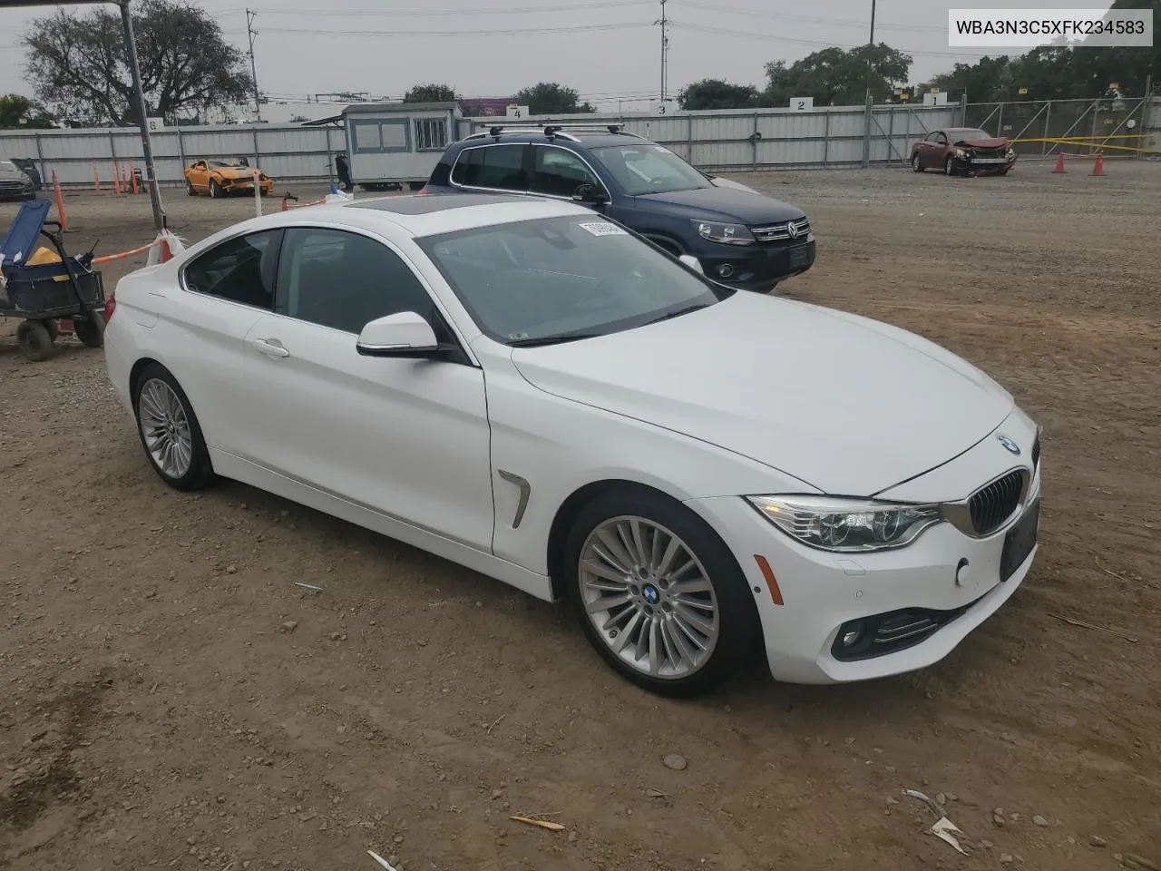 WBA3N3C5XFK234583 2015 BMW 428 I