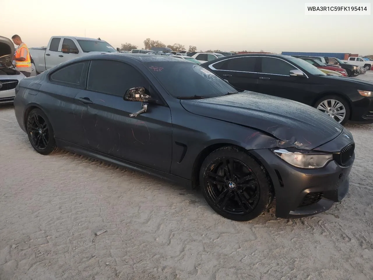 WBA3R1C59FK195414 2015 BMW 435 I