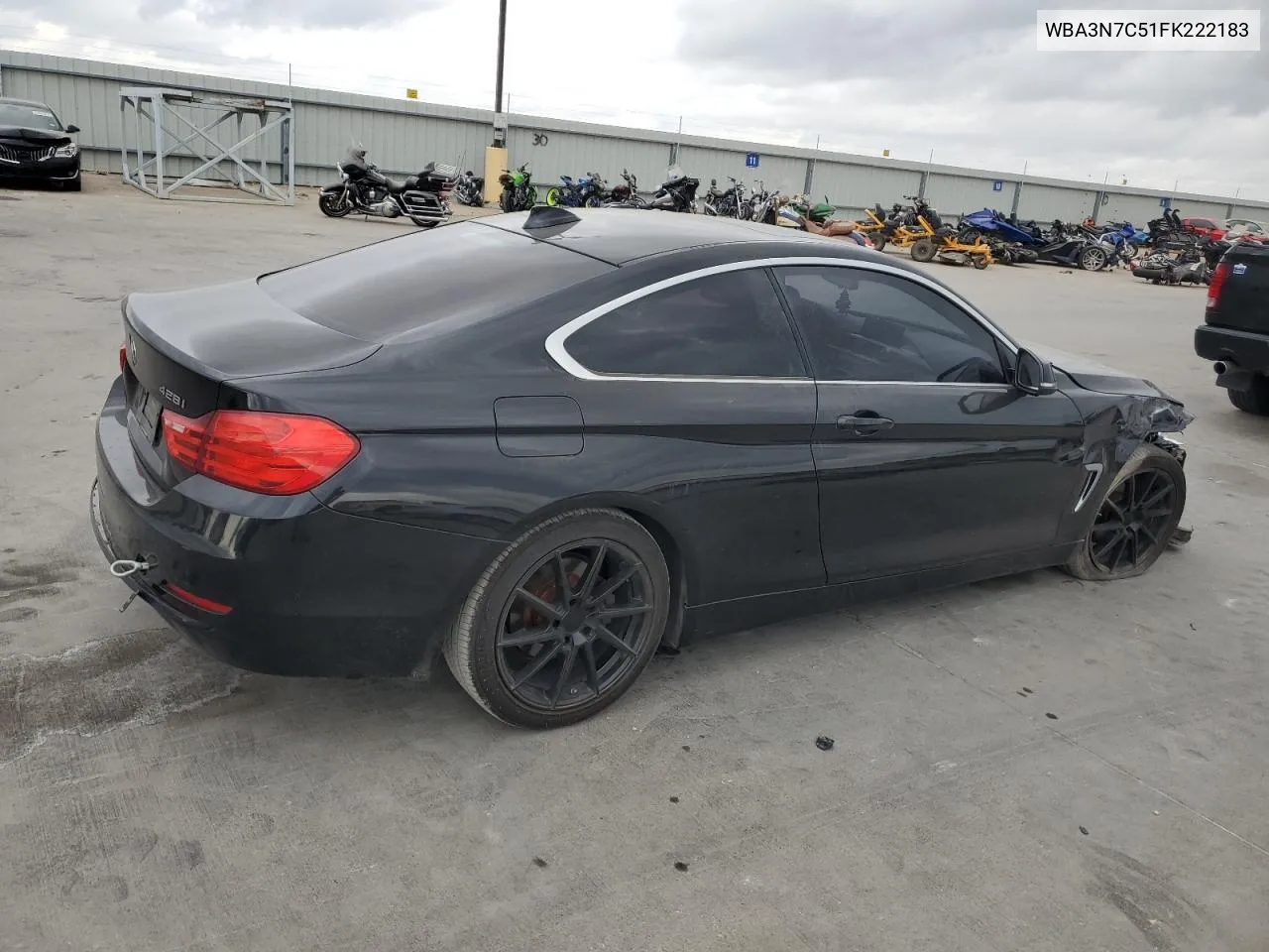 2015 BMW 428 I VIN: WBA3N7C51FK222183 Lot: 78399494