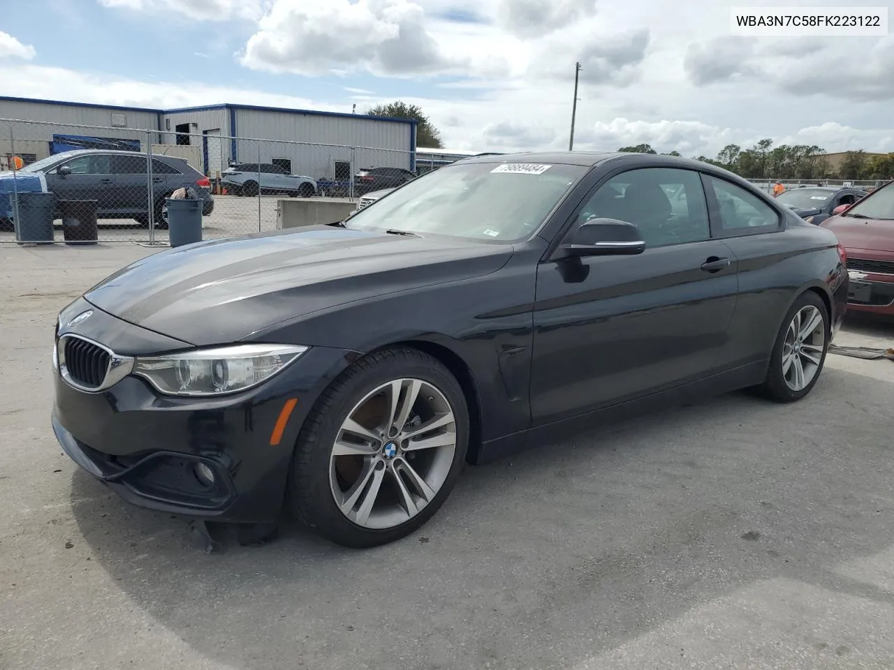 2015 BMW 428 I VIN: WBA3N7C58FK223122 Lot: 79889484