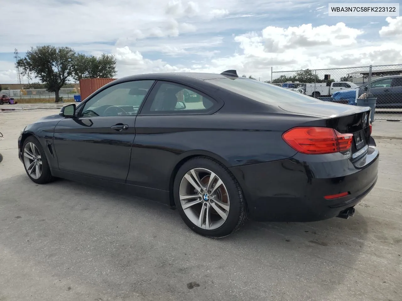 2015 BMW 428 I VIN: WBA3N7C58FK223122 Lot: 79889484