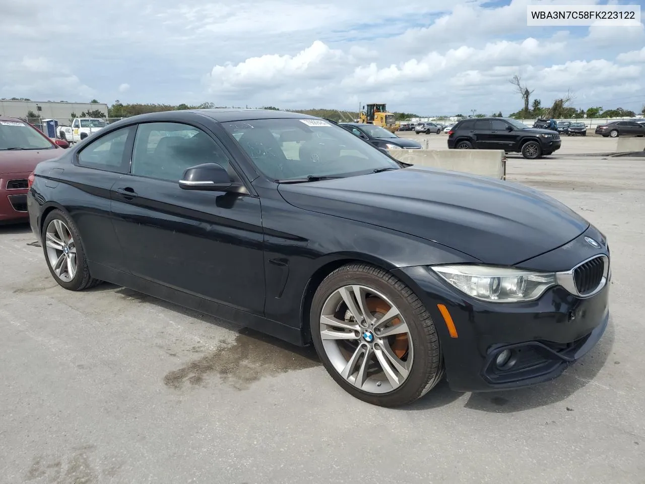 2015 BMW 428 I VIN: WBA3N7C58FK223122 Lot: 79889484