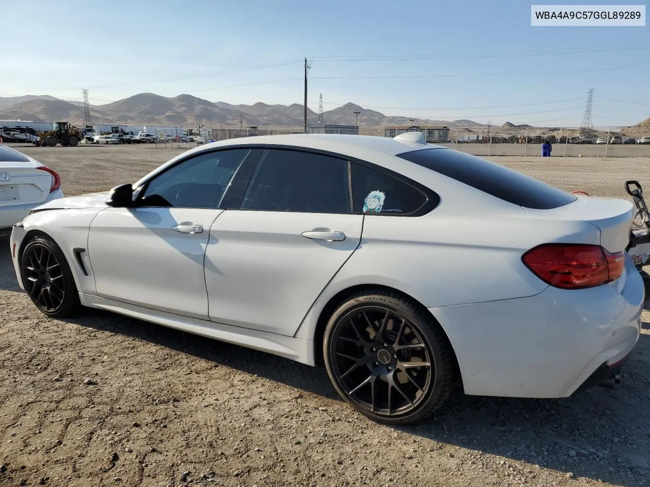 WBA4A9C57GGL89289 2016 BMW 428 I Gran Coupe Sulev