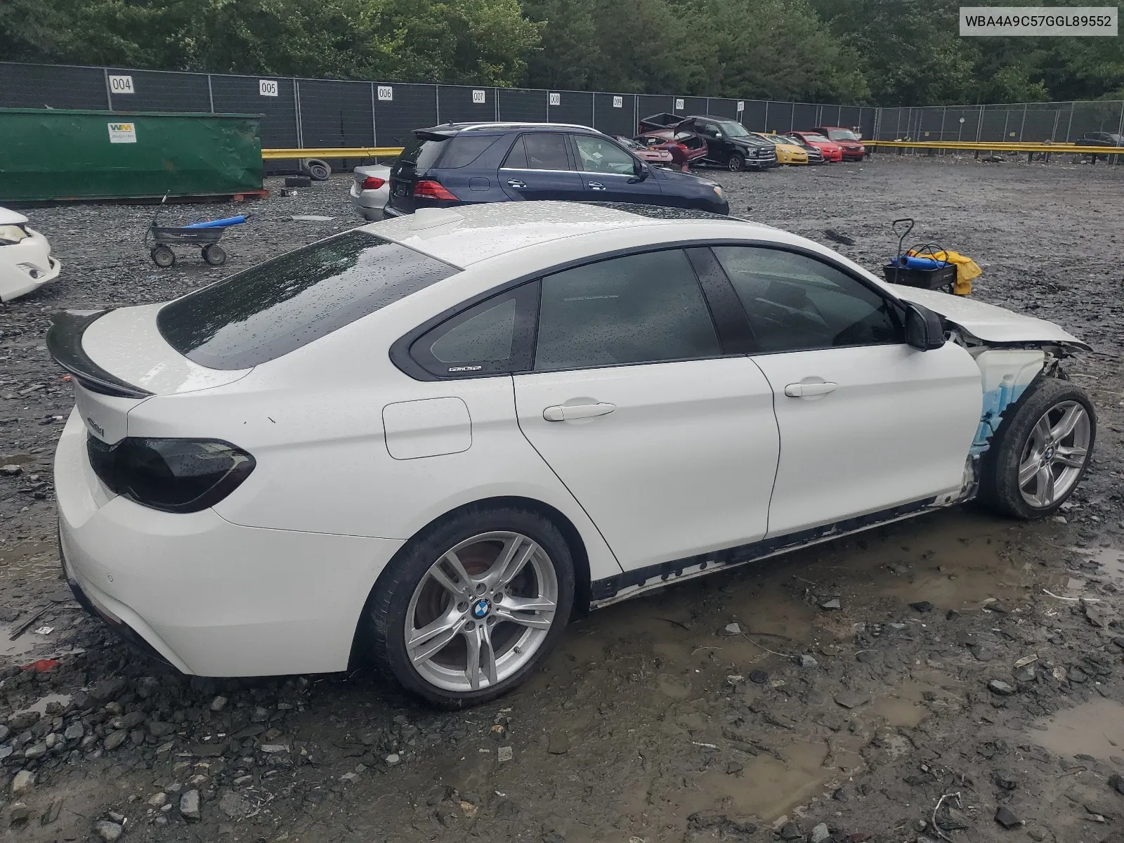 WBA4A9C57GGL89552 2016 BMW 428 I Gran Coupe Sulev