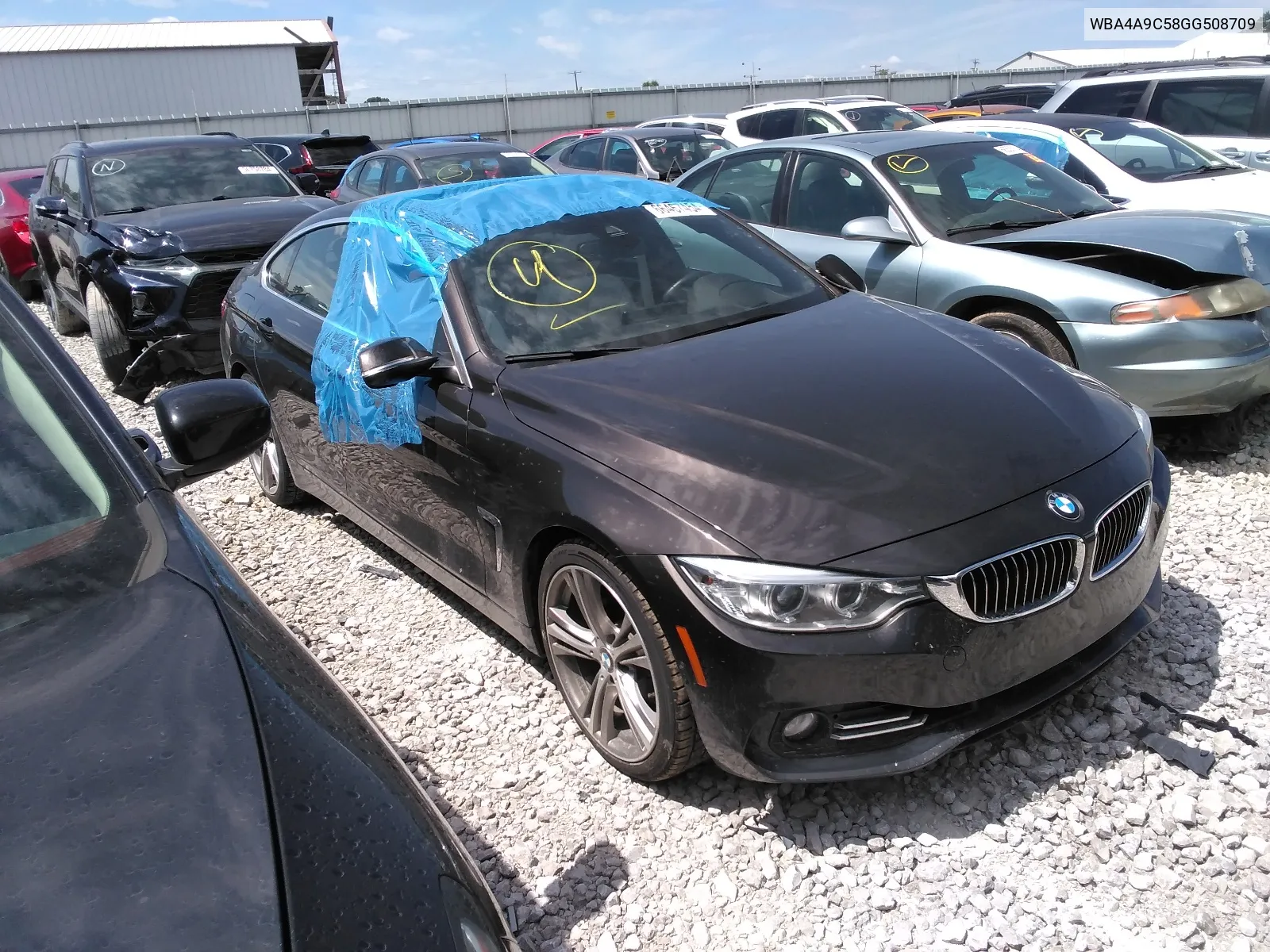 WBA4A9C58GG508709 2016 BMW 428 I Gran Coupe Sulev