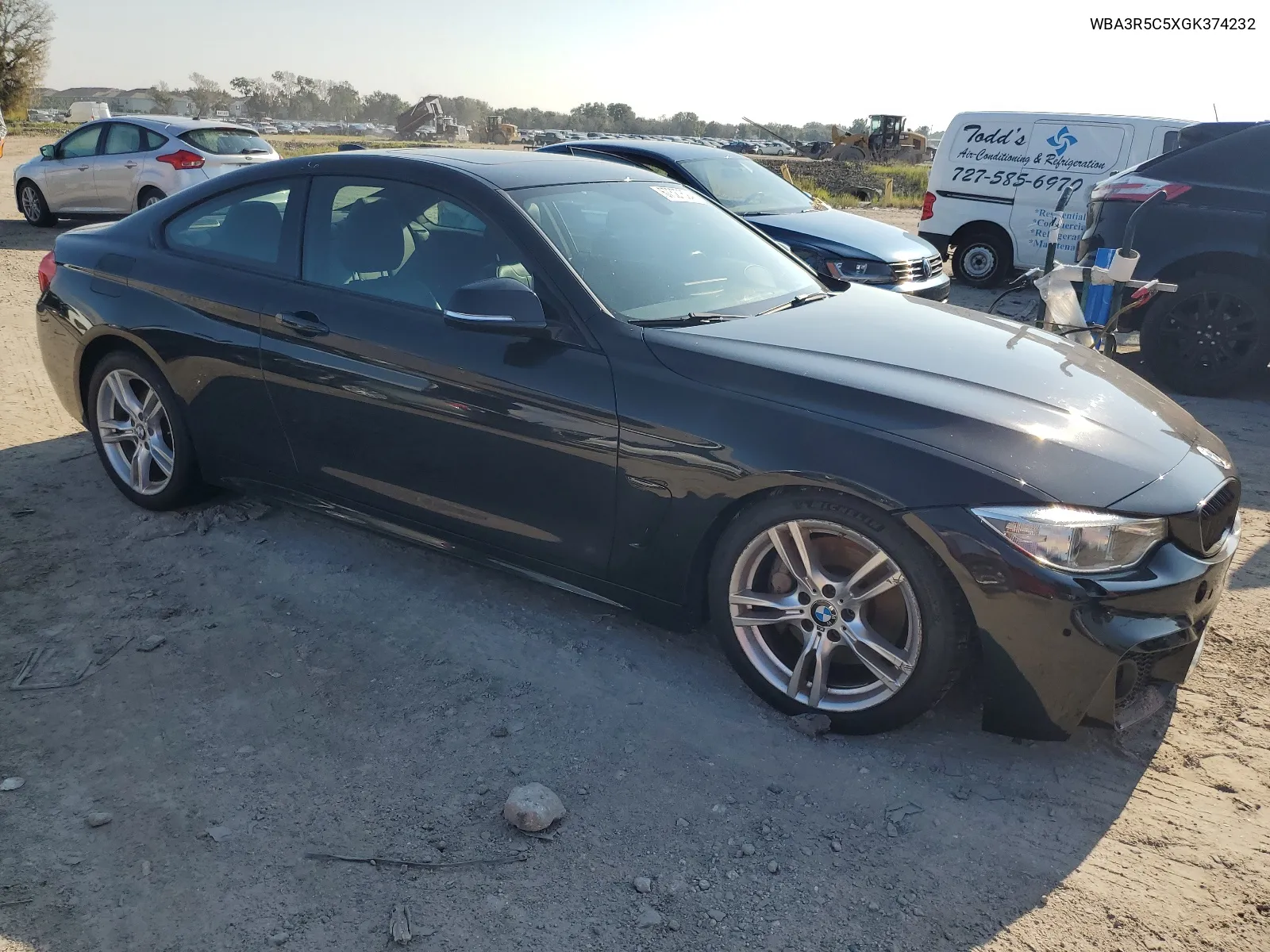 WBA3R5C5XGK374232 2016 BMW 435 Xi