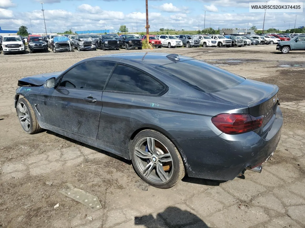 2016 BMW 435 Xi VIN: WBA3R5C52GK374435 Lot: 67759744